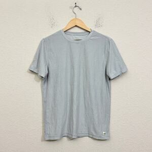 VUORI Strato Tech T-Shirt Platinum Heather Running Workout Performance